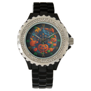 Halloween themed wall clock For Decor Watch