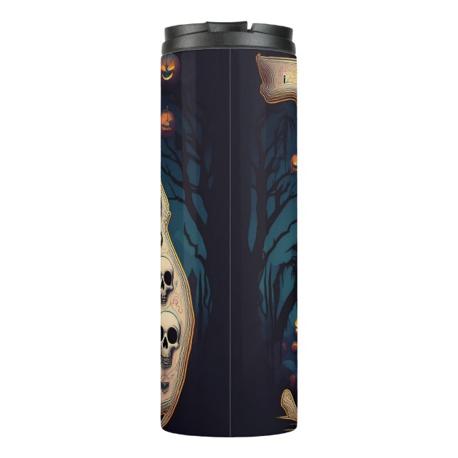 Halloween thermal bottle  (Back)