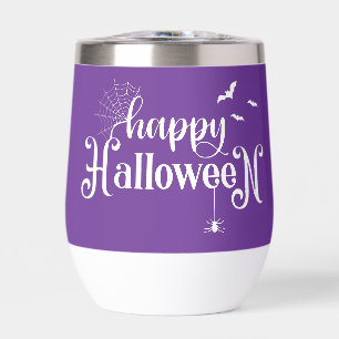 Halloween thermal wine tumbler