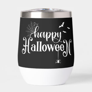 Halloween thermal wine tumbler