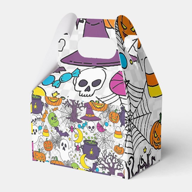 halloween things favor boxes (Front Side)