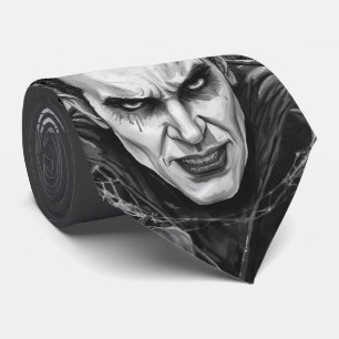 Halloween, Thirsty Vampire Thirsty, Pumpkin Patch Neck Tie