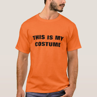 Halloween "THIS IS MY COSTUME" T-Shirt