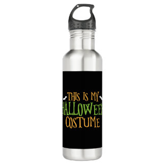 Halloween - This Is My Halloween Costume   Stainless Steel Water Bottle