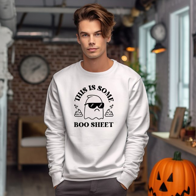 Halloween This Is Some Boo Sheet, Funny Ghost  Sweatshirt (Creator Uploaded)