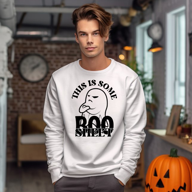 Halloween This Is Some Boo Sheet, Funny Ghost  Sweatshirt (Creator Uploaded)