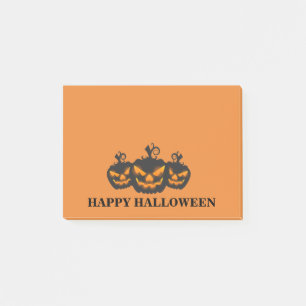 Halloween Three Angry Pumpkin Post-it Notes