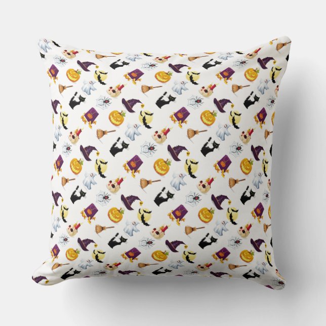 Halloween Throw Pillow (Front)