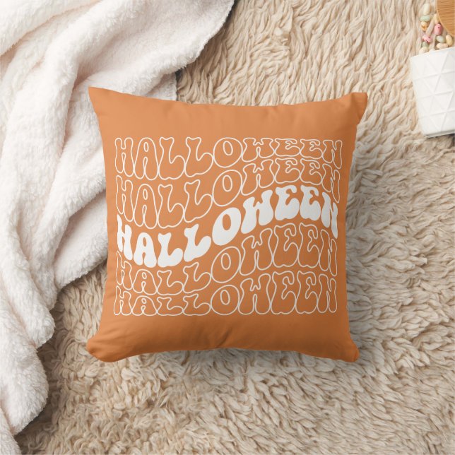 Halloween Throw Pillow (Blanket)