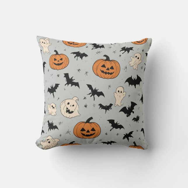 Halloween Throw Pillow (Front)