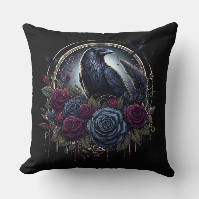 Halloween  throw pillow (Front)