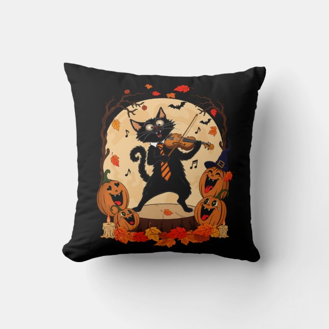Halloween Throw Pillow (Front)