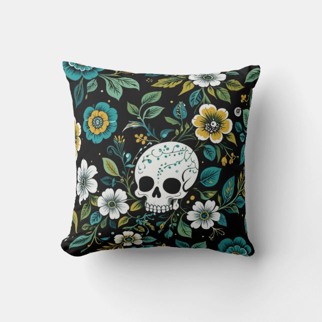 Halloween Throw Pillow (Front)
