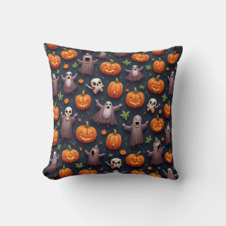 Halloween throw pillow
