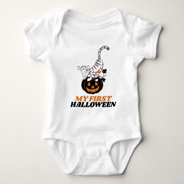 Halloween Tigger | My First Halloween Baby Bodysuit (Front)