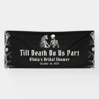 Halloween Till Death Do Us Part Bridal Shower