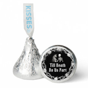 Halloween Till Death Do Us Part Bridal Shower Hershey®'s Kisses®