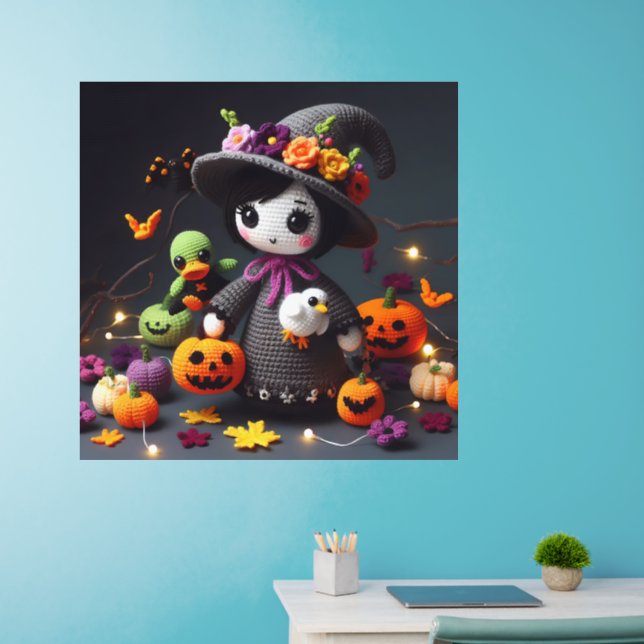 Halloween Time (For her) Wall Decal (Home Office)