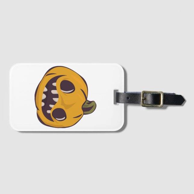 Halloween Time Luggage Tag (Front Horizontal)