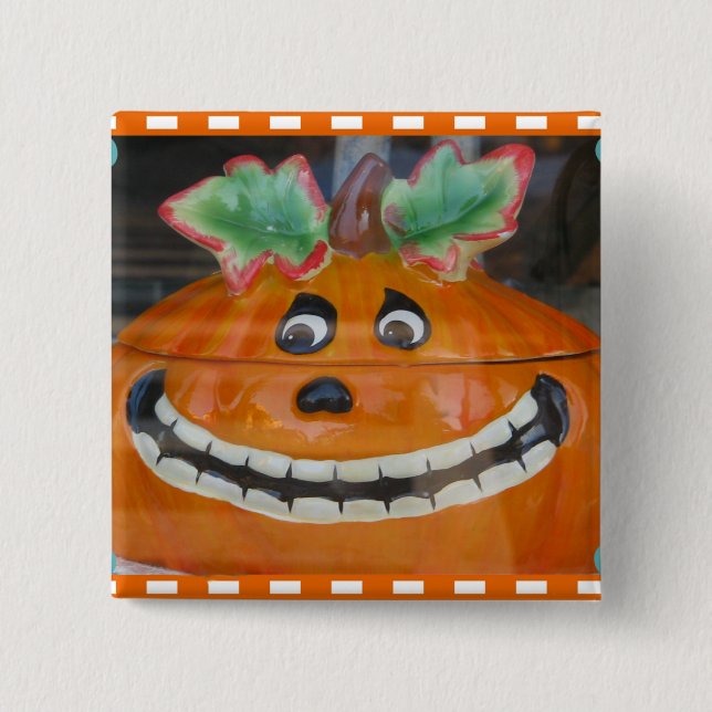Halloween Time_ Pinback Button (Front)