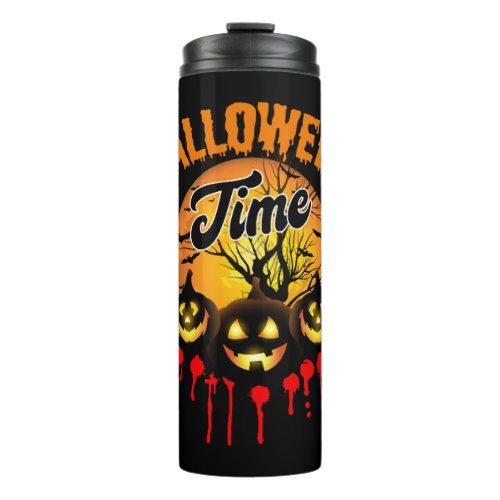 Halloween Time Thermal Tumbler