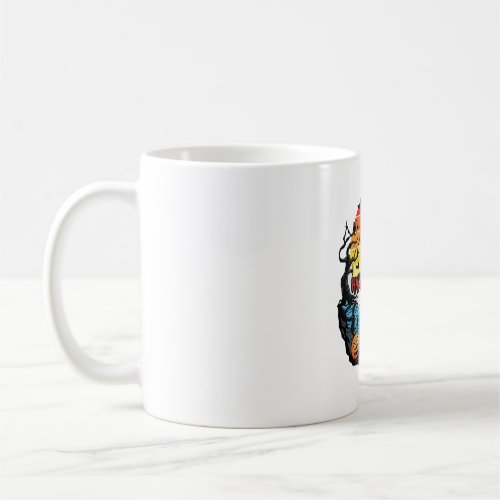 Halloween Time Witch Pumpkins Bats Sunset_1 Coffee Mug