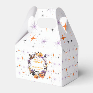 Halloween Tiny Feet, Spooky Sweet Baby Shower S Favor Boxes