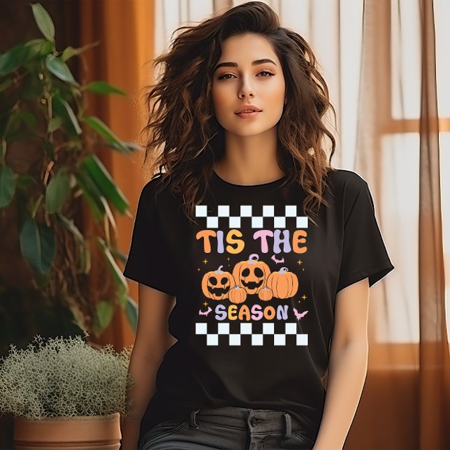 HALLOWEEN TIS THE SEASON CREEPY PUMPKINS T-Shirt (Creator Uploaded)