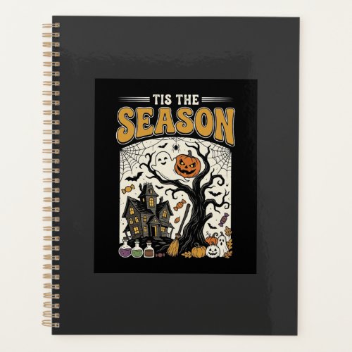 Halloween Tis The Season Haunted House Design_1 Planner