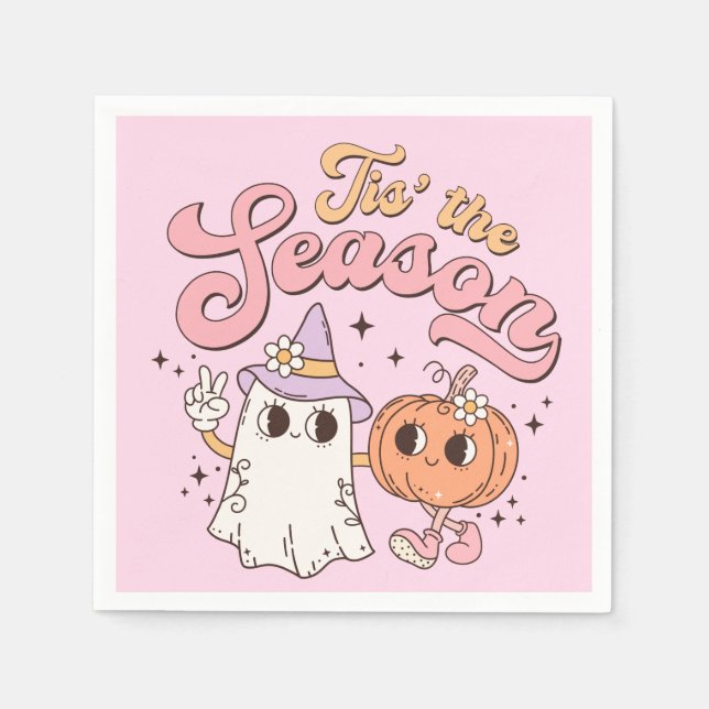 Halloween Tis the Season Napkins (Front)