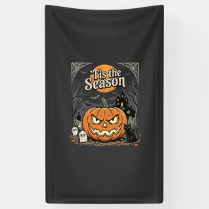 Halloween Tis the Season Pumpkin Cat Design_1 Banner