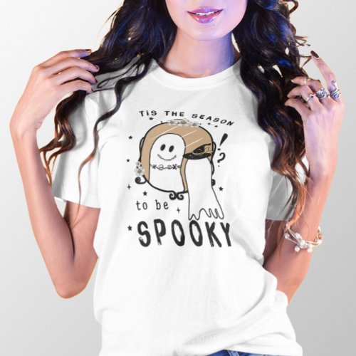 HALLOWEEN TIS THE SEASON TO BE SPOOKY GHOST T_Shirt