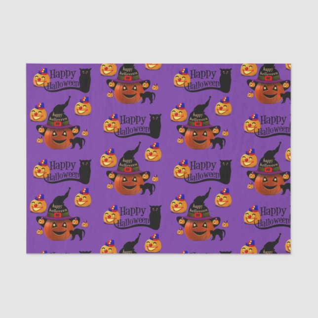 Halloween Tissue Paper (Front)