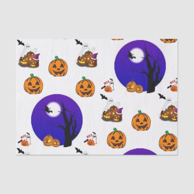 Halloween Tissue Paper (Front)
