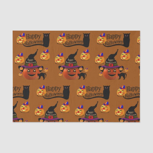 Halloween Tissue Paper (Front)