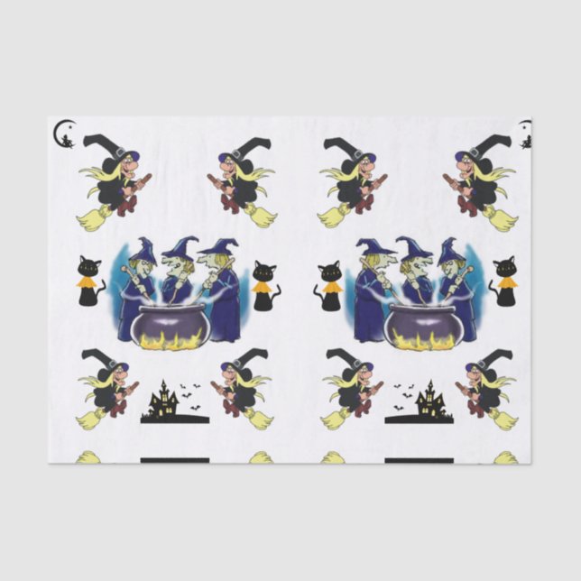 Halloween Tissue Paper (Front)