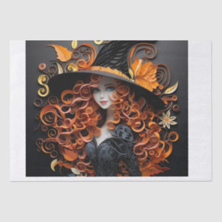 Halloween Tissue Paper, Witch, Paper