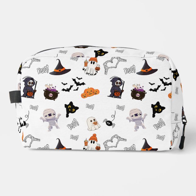 Halloween Toiletry Bag with Full-Print Magic (Front)