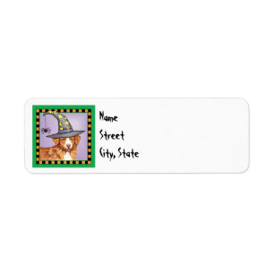 Halloween Toller Label