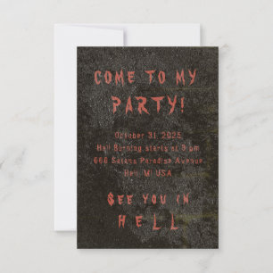 Halloween Tonic CHANGE COLOR - Invitations / RSVP