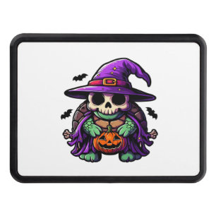 Halloween Tortoise Turtle Witch Hat Costume Spooky Hitch Cover