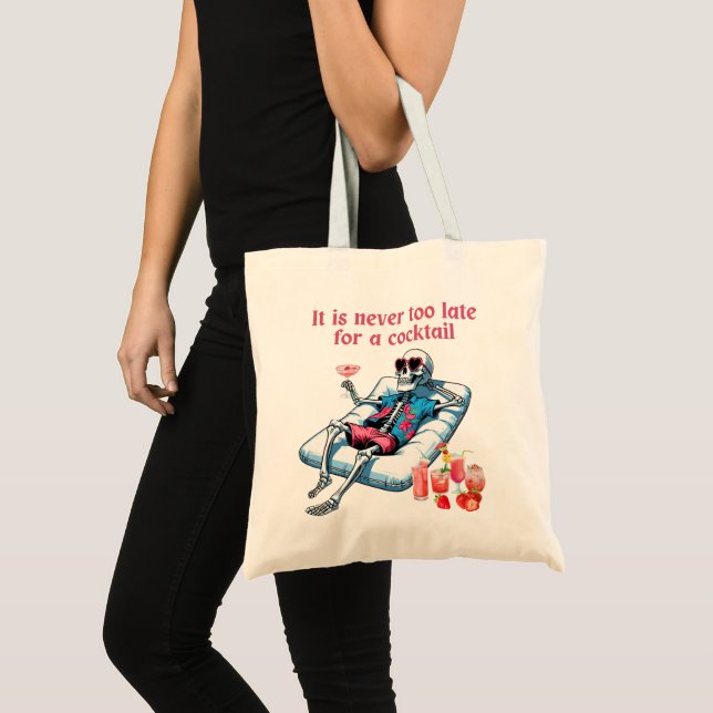 Halloween Tote Bag – Skeleton (Front (Product))