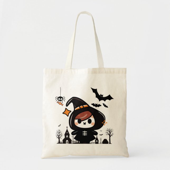 Halloween Tote Cute Bag (Front)