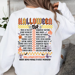 Halloween Tour Trick or Treating Spooky Sweatshirt