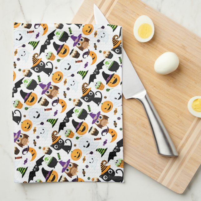 Halloween Towel (Quarter Fold)
