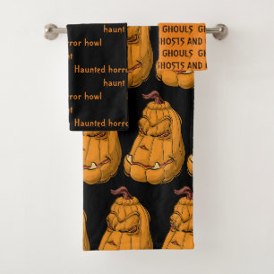 Halloween Towel Bath set