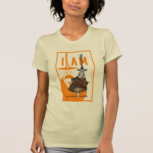 Halloween Town Mayor _ Only An Elected Official T_Shirt