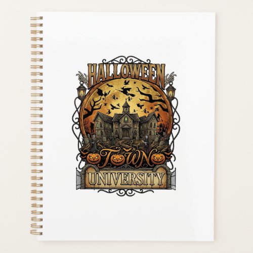 Halloween Town University Haunted Mansion Spooky C Planner