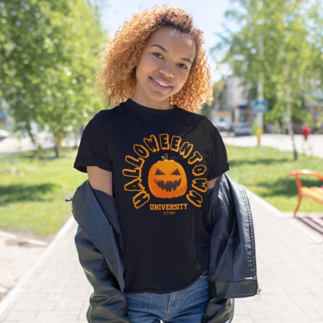 Halloween Town University Pumpkin Face T-Shirt (Creator Uploaded)