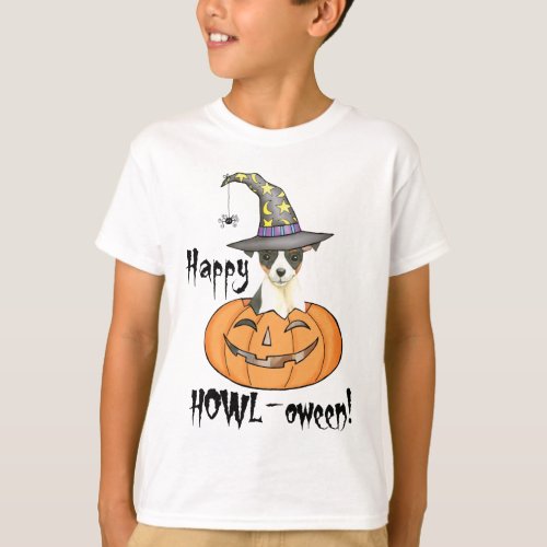 Halloween Toy Fox Terrier T_Shirt